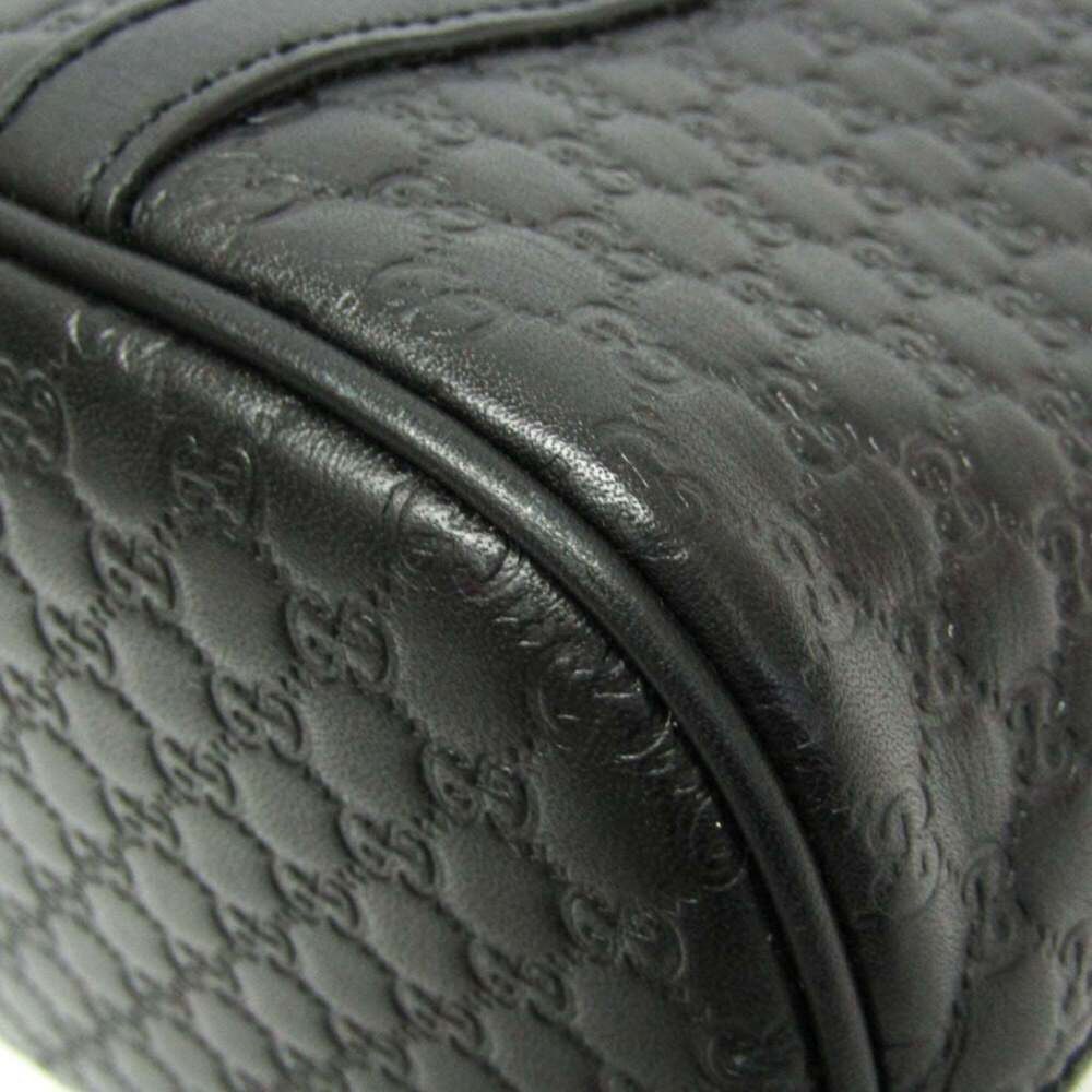 GUCCI Authentic Black Leather Shoulder Bag - Picture 4 of 16
